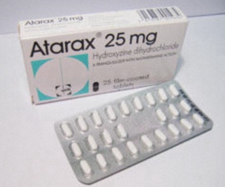 Atarax hydroksyzyna